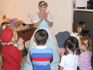 Orlando, FL 2003:  Festive six- and seven-year olds should be able to worry more about what Cinderella has to say than about who lurks about behind them.  "America in Knots" remains but a spiritual revelation that requires an authentically spiritual awakening. 