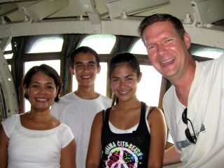 In the Crown of the Statue of Liberty, New York, NY 2010:  The nooks and crannies in which Trent Ling and his people find themselves from time to time...  Where in the world will they show up next?  